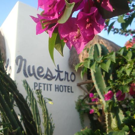 Lo Nuestro Petit Hotel Тулум Экстерьер фото
